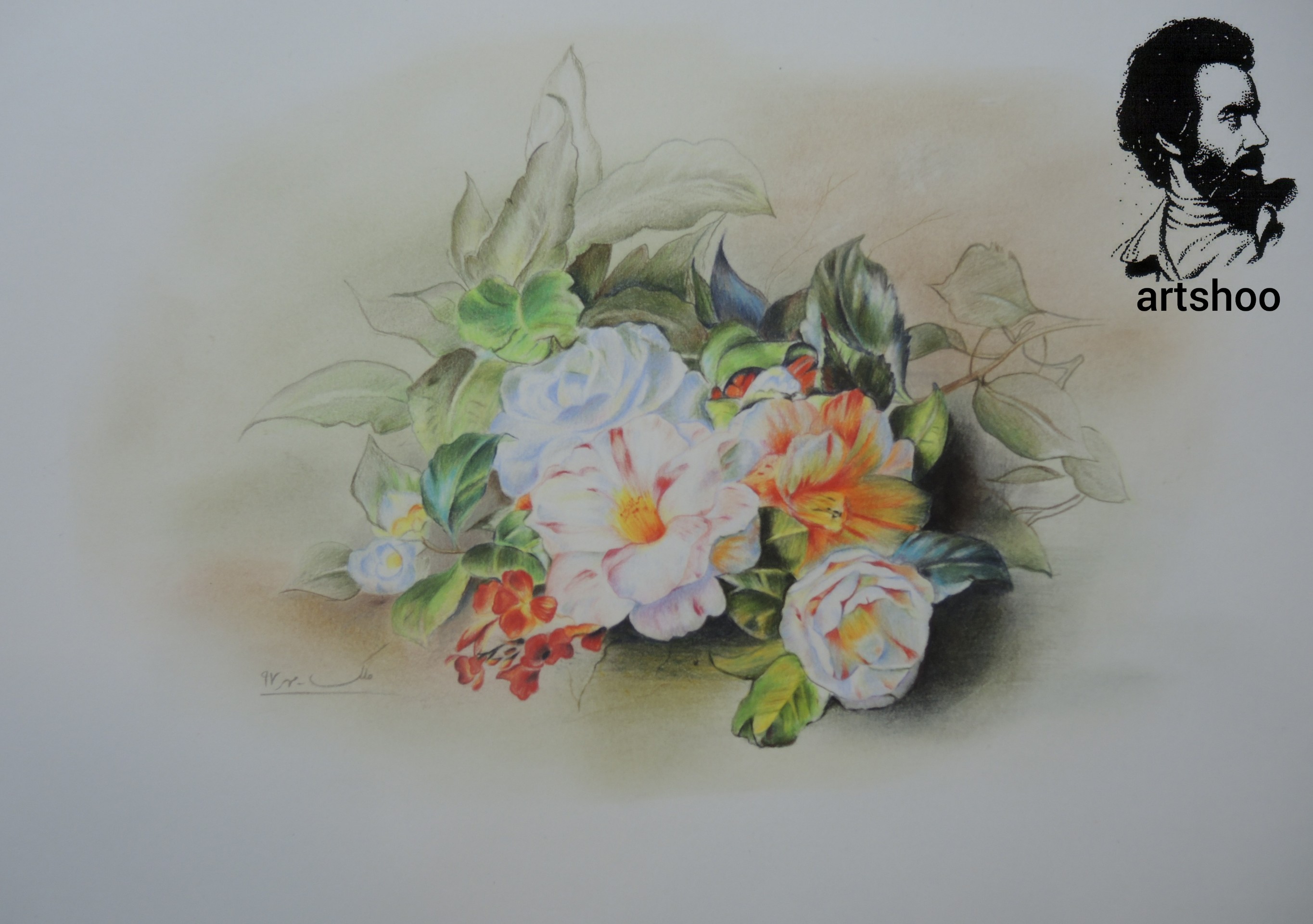 نقاشی مدادرنگی